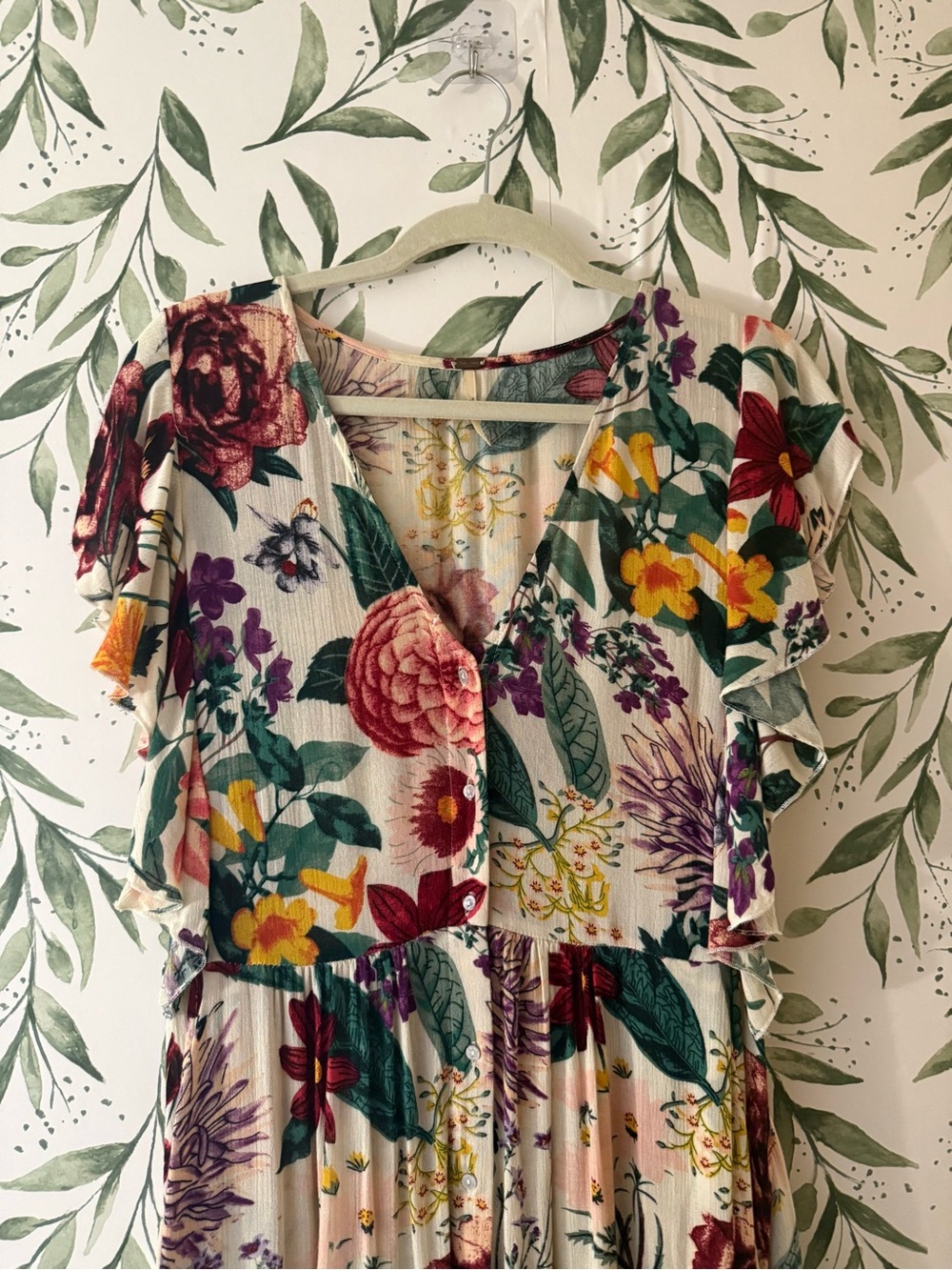 Free People Dana Floral Maxi Dress - Picture 4 of 11